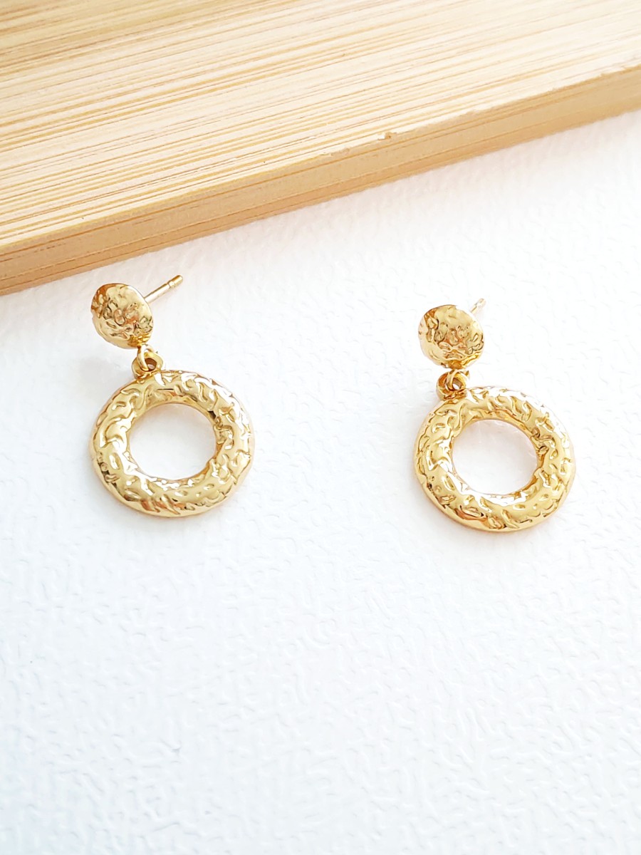 Boucles d'oreilles acier inoxydable E336