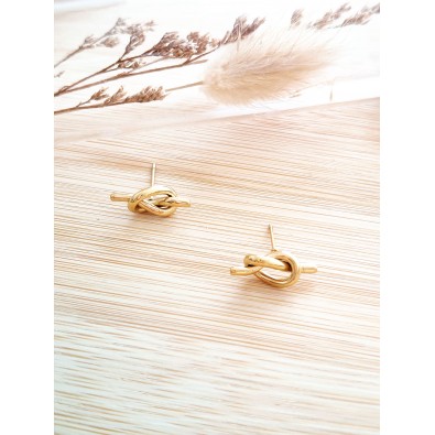 Boucles d'oreilles acier...