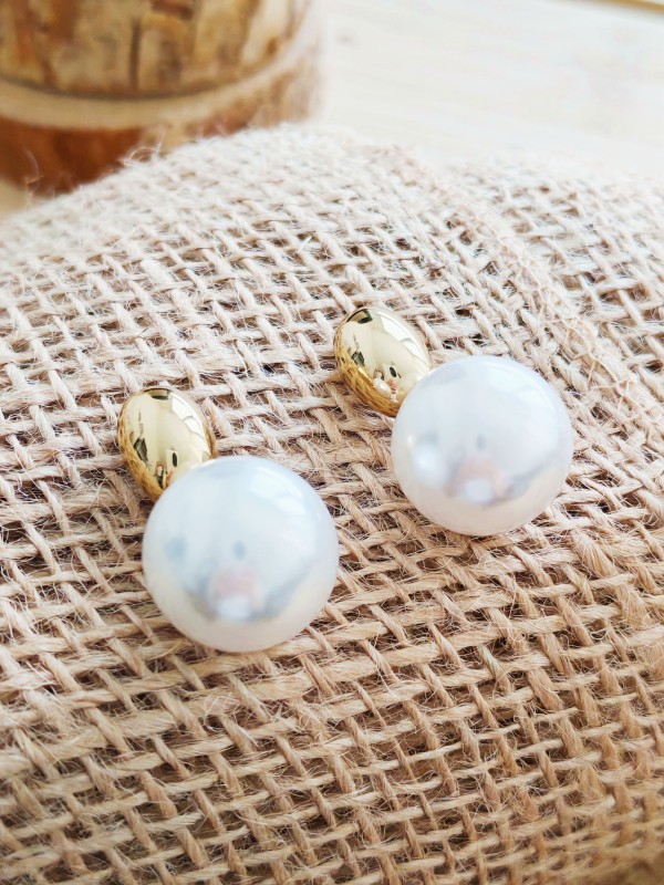 Boucles d'oreilles acier inoxydable E340