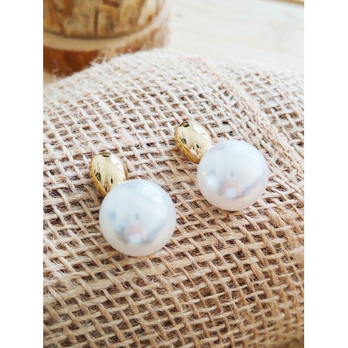 Boucles d'oreilles acier inoxydable E340