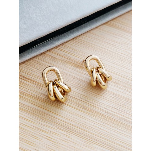 Boucles d'oreilles acier inoxydable E341