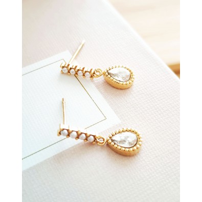 Boucles d'oreilles acier...