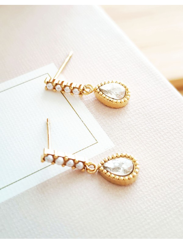 Boucles d'oreilles acier inoxydable E343