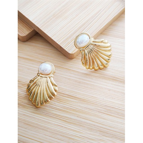 Boucles d'oreilles acier inoxydable E344