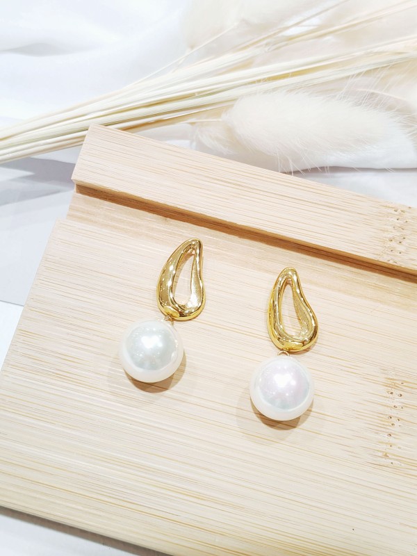 Boucles d'oreilles acier inoxydable E342