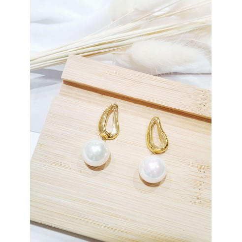 Boucles d'oreilles acier inoxydable E342