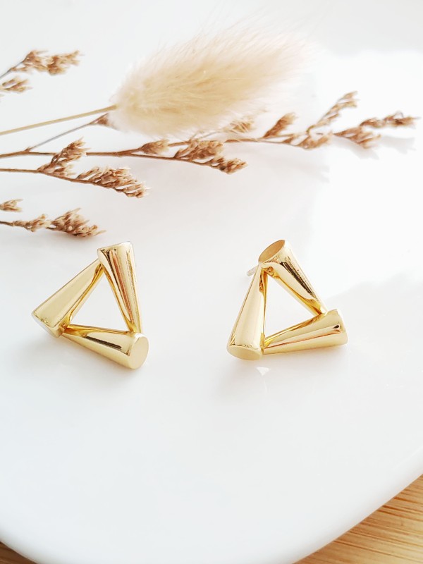 Boucles d'oreilles acier inoxydable E347
