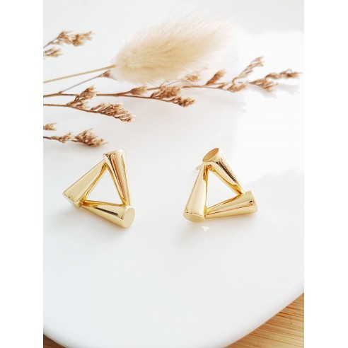 Boucles d'oreilles acier inoxydable E347