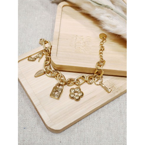 Bracelet en acier inoxydable B141