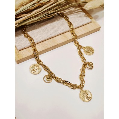 Collier acier inoxydable...
