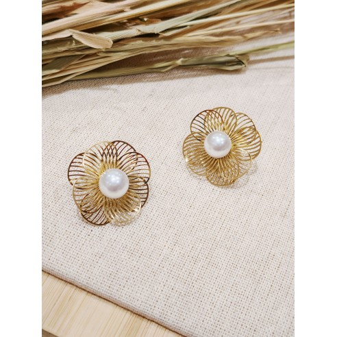 Boucles d'oreilles acier inoxydable E349