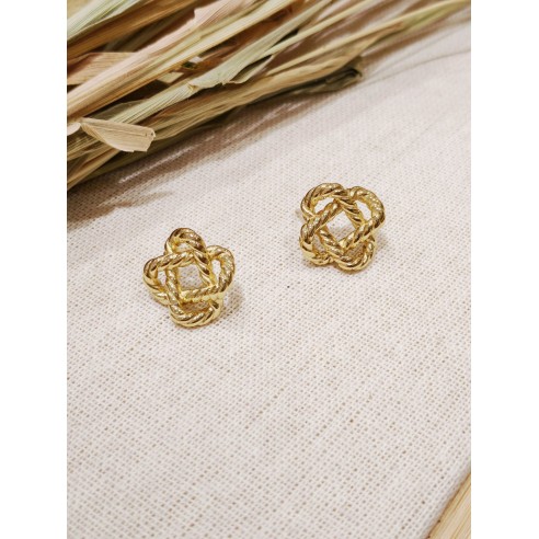 Boucles d'oreilles acier inoxydable E351