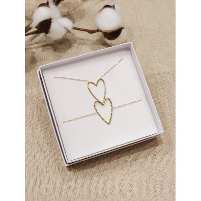 Coffret bijoux en acier...