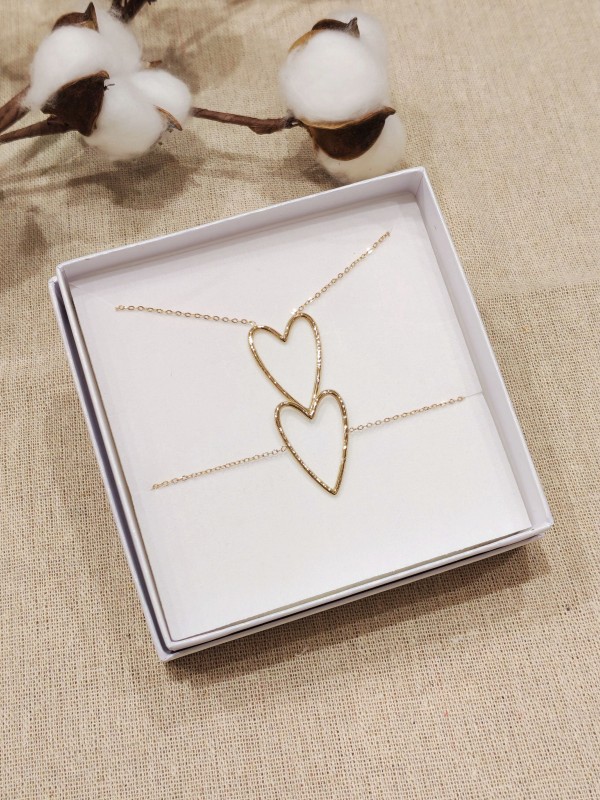 Coffret bijoux en acier inoxydable C053