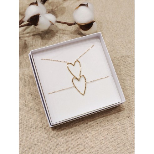 Coffret bijoux en acier inoxydable C053