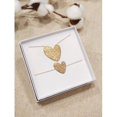 Coffret bijoux en acier...