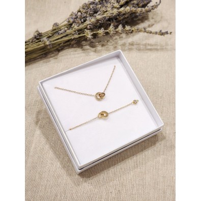 Coffret bijoux en acier...