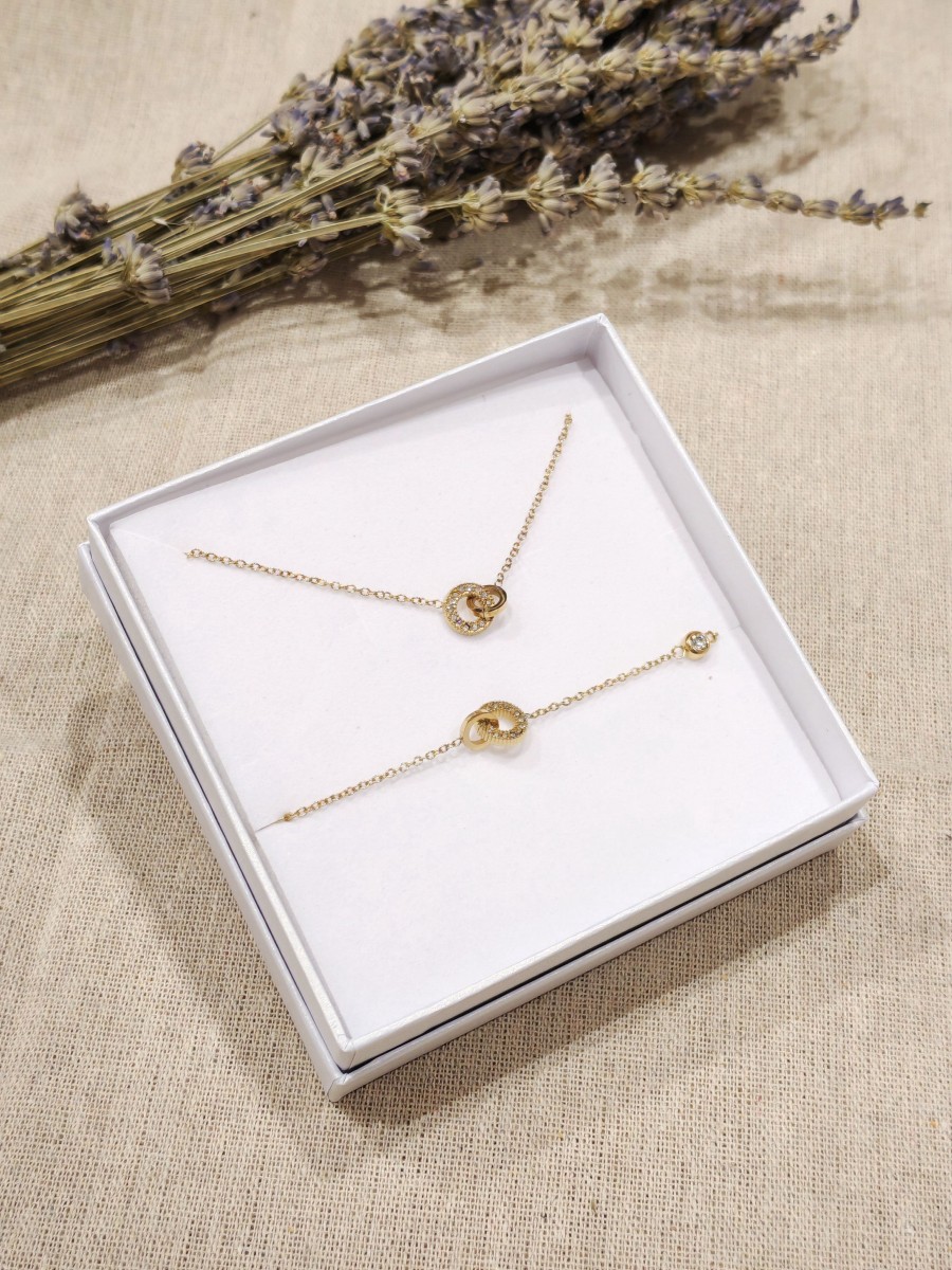 Coffret bijoux en acier inoxydable C063
