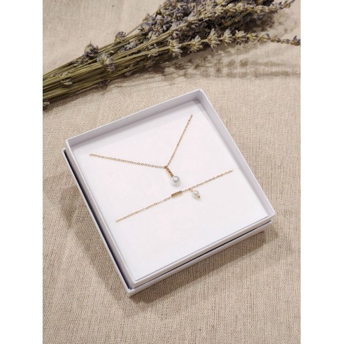 Coffret bijoux en acier inoxydable C065