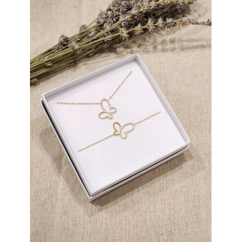 Coffret bijoux en acier inoxydable C067