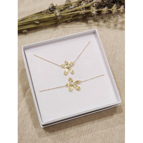 Coffret bijoux en acier inoxydable C071