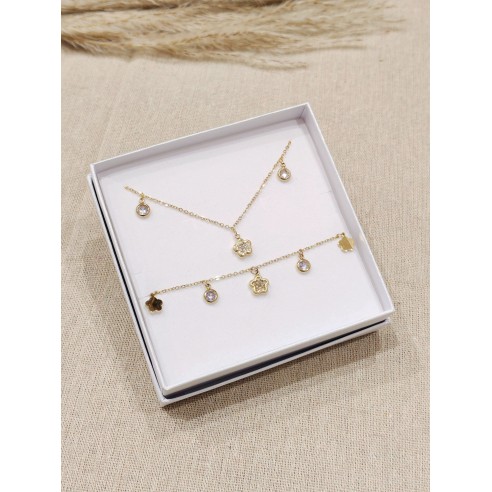Coffret bijoux en acier inoxydable C073