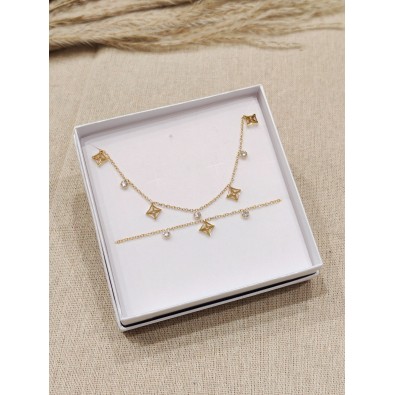 Coffret bijoux en acier...