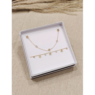 Coffret bijoux en acier...
