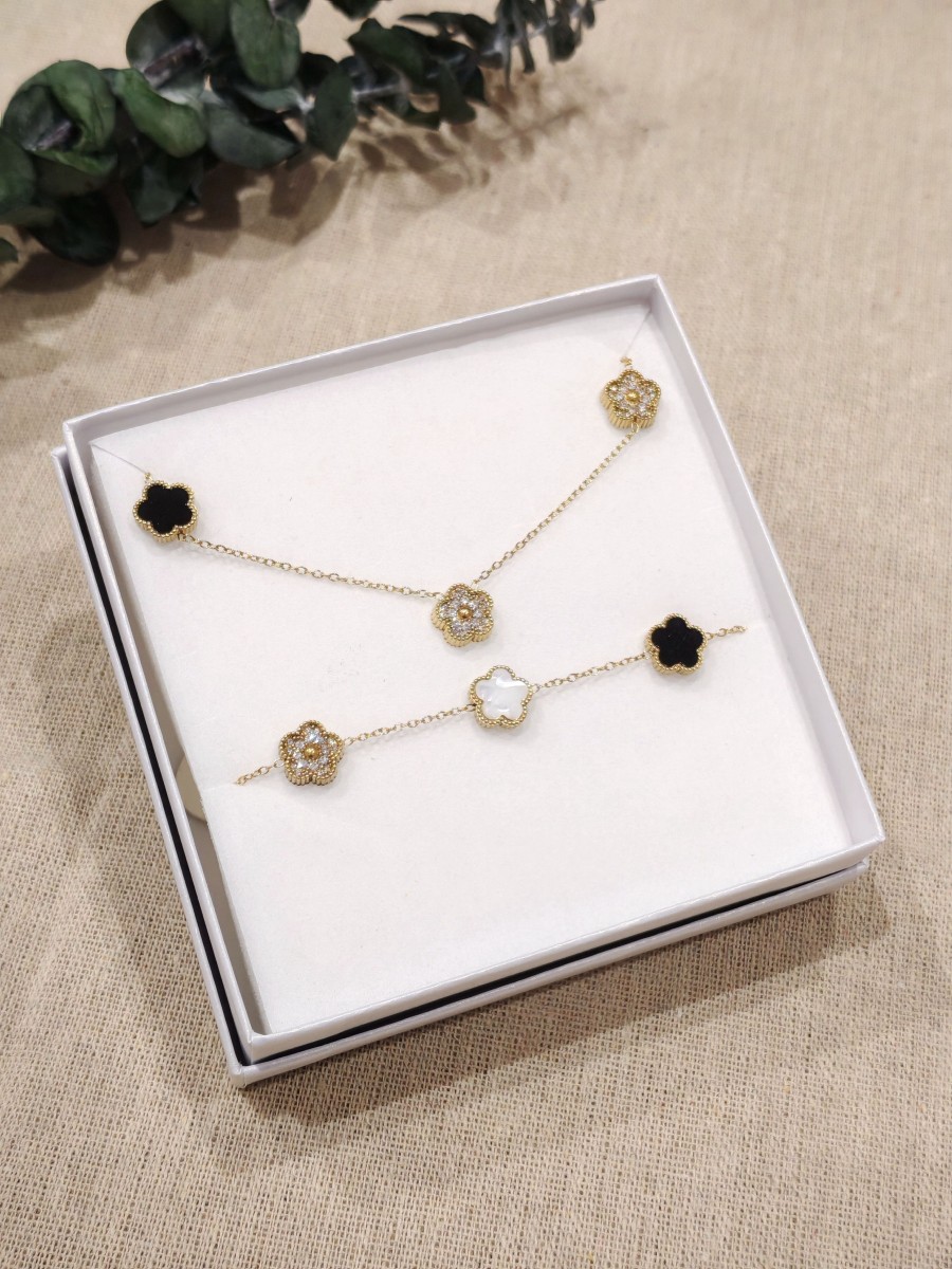 Coffret bijoux en acier inoxydable C076