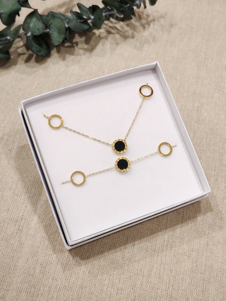 Coffret bijoux en acier inoxydable C080