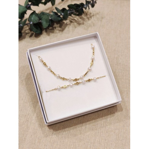 Coffret bijoux en acier inoxydable C081