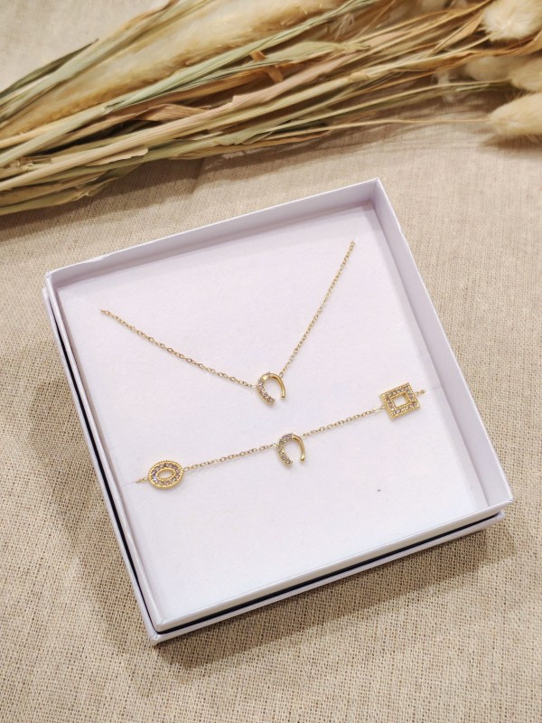 Coffret bijoux en acier inoxydable C082