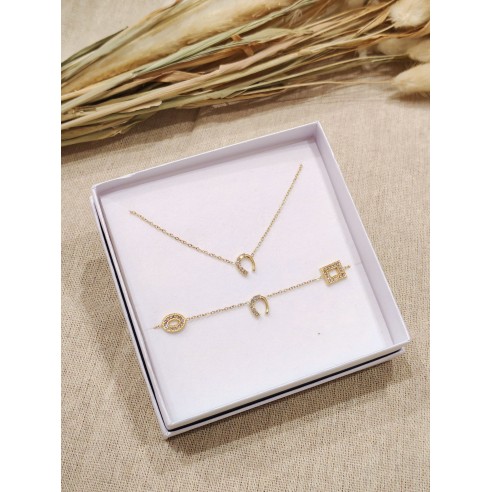 Coffret bijoux en acier inoxydable C082