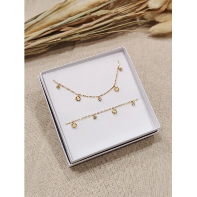 Coffret bijoux en acier...