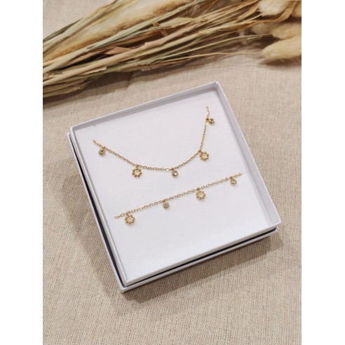 Coffret bijoux en acier inoxydable C083