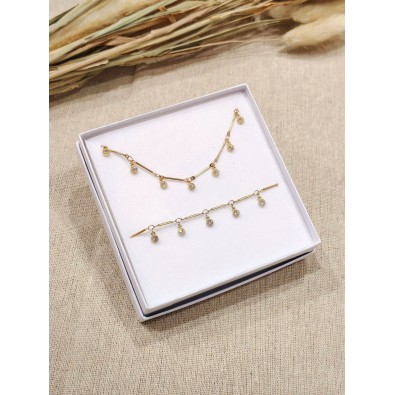 Coffret bijoux en acier...