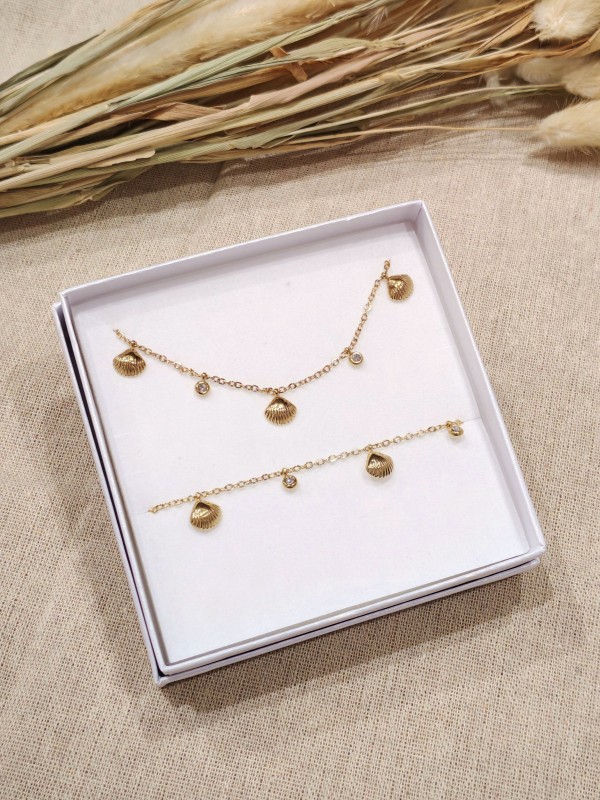 Coffret bijoux en acier inoxydable C091