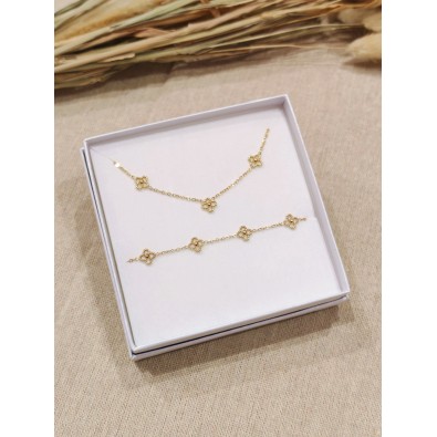 Coffret bijoux en acier...
