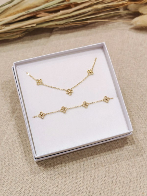 Coffret bijoux en acier inoxydable C094