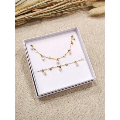 Coffret bijoux en acier...