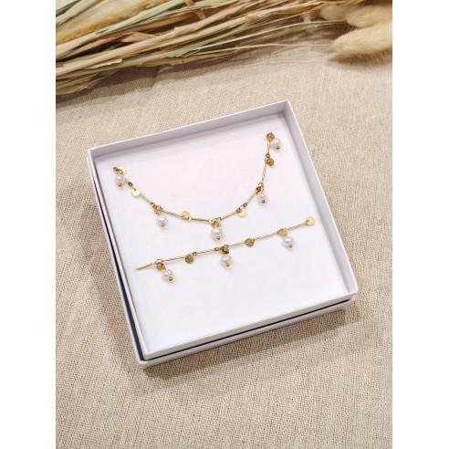 Coffret bijoux en acier inoxydable C095