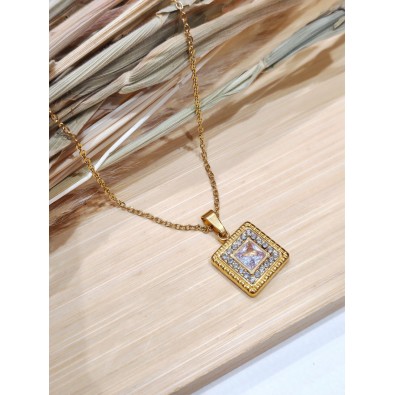 Collier acier inoxydable...