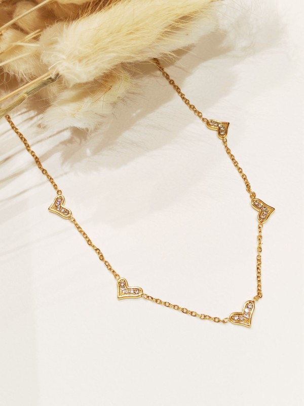 Collier acier inoxydable femme N162