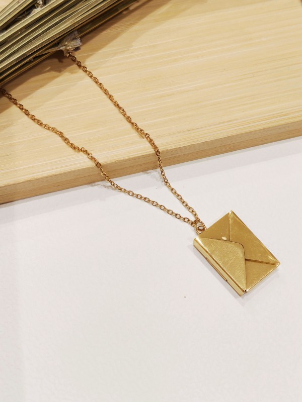Collier acier inoxydable femme N163