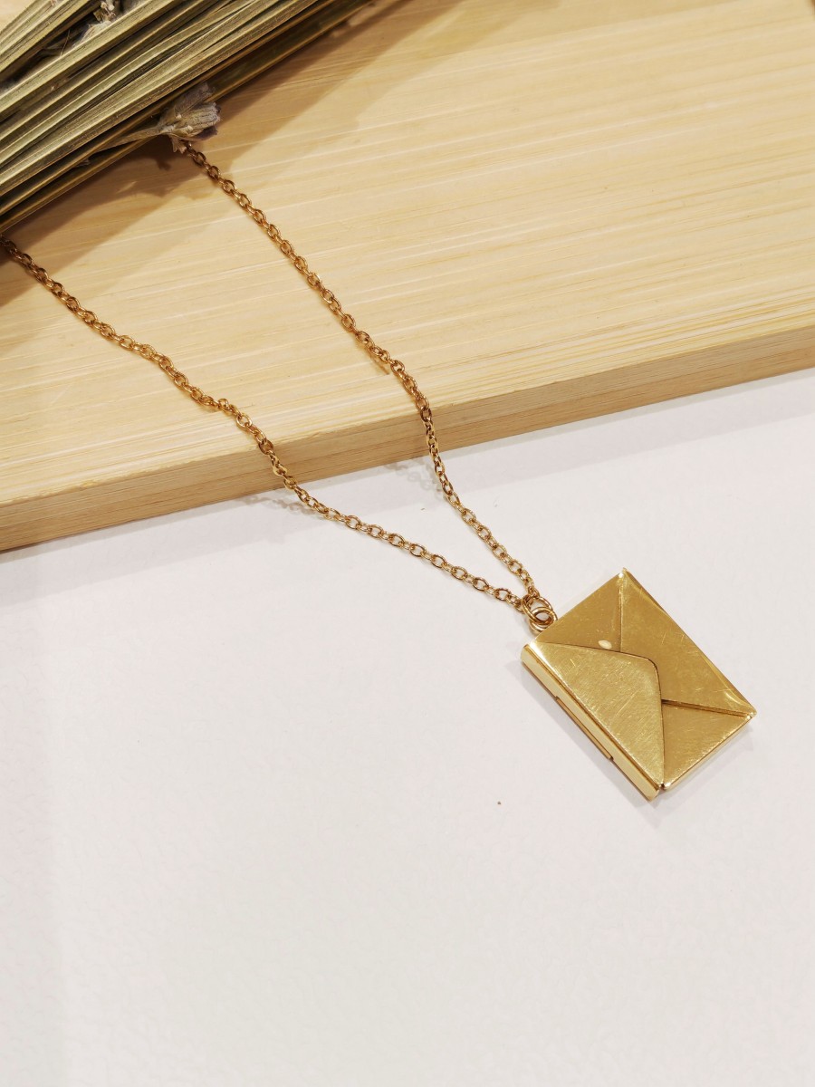 Collier acier inoxydable femme N163