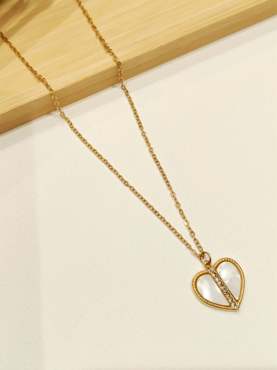 Collier acier inoxydable femme N170