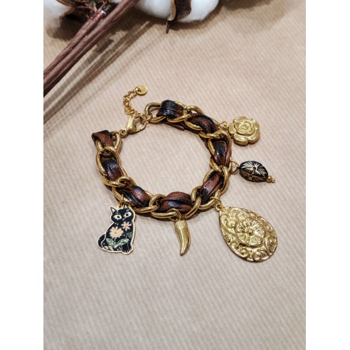 Bracelet en acier inoxydable B166