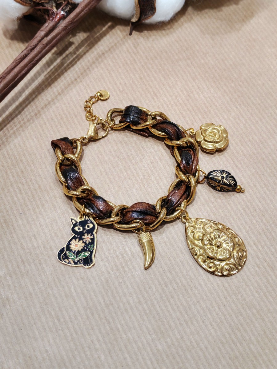 Bracelet en acier inoxydable B166