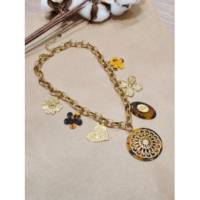 Collier acier inoxydable...