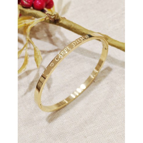 Bracelet avec message acier...